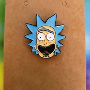 RICK and Morty Pickle Rick Enamel Pin